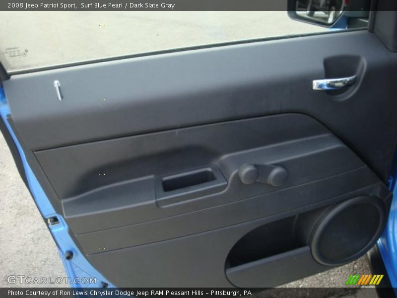 Surf Blue Pearl / Dark Slate Gray 2008 Jeep Patriot Sport