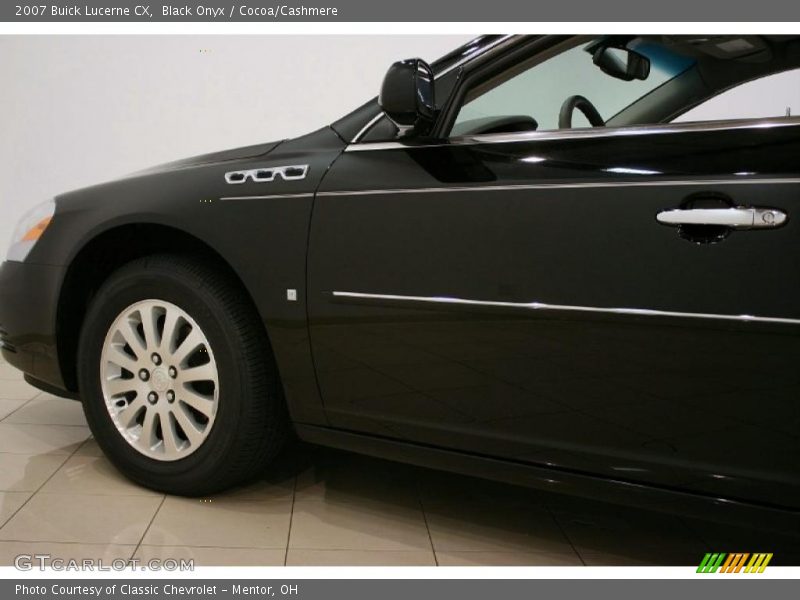 Black Onyx / Cocoa/Cashmere 2007 Buick Lucerne CX