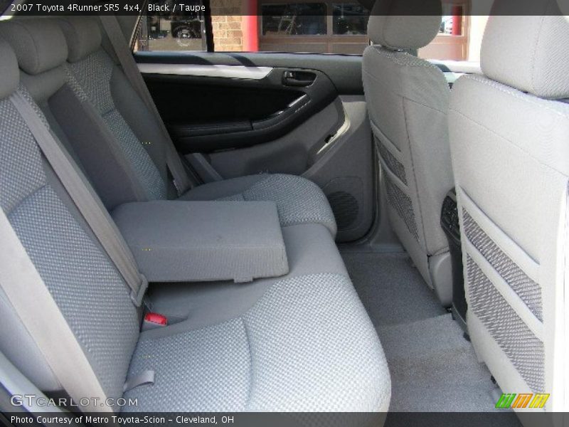 Black / Taupe 2007 Toyota 4Runner SR5 4x4