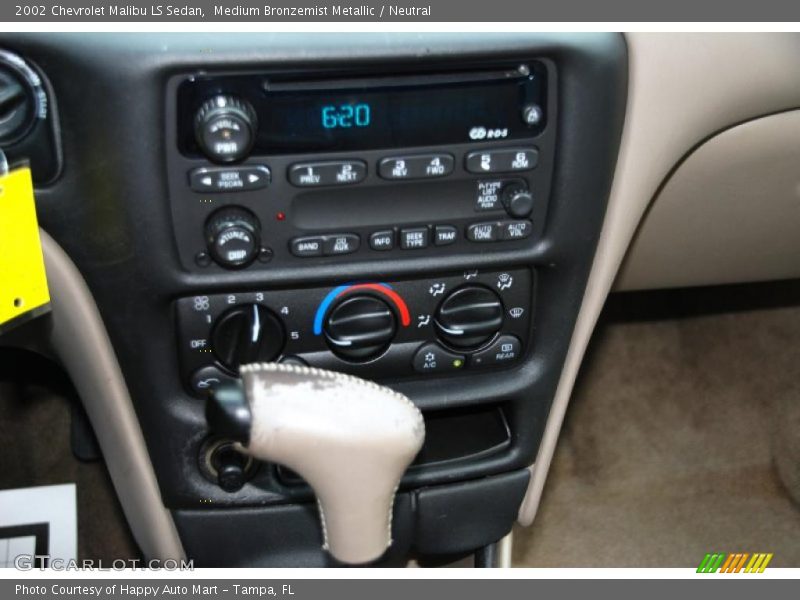 Medium Bronzemist Metallic / Neutral 2002 Chevrolet Malibu LS Sedan