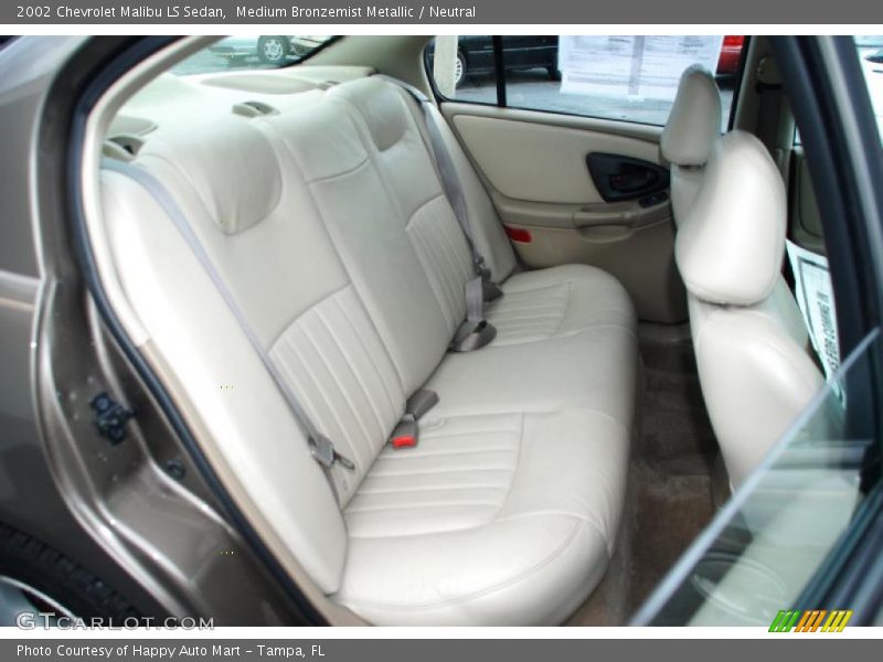Medium Bronzemist Metallic / Neutral 2002 Chevrolet Malibu LS Sedan