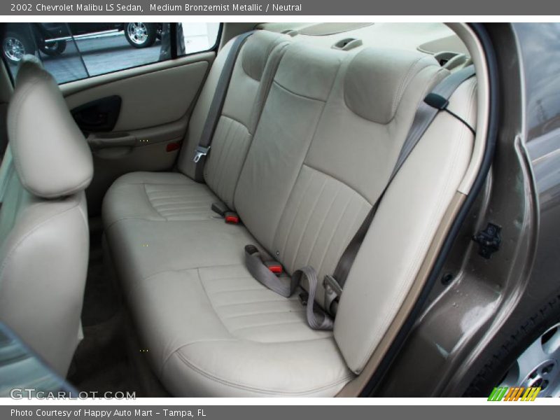 Medium Bronzemist Metallic / Neutral 2002 Chevrolet Malibu LS Sedan