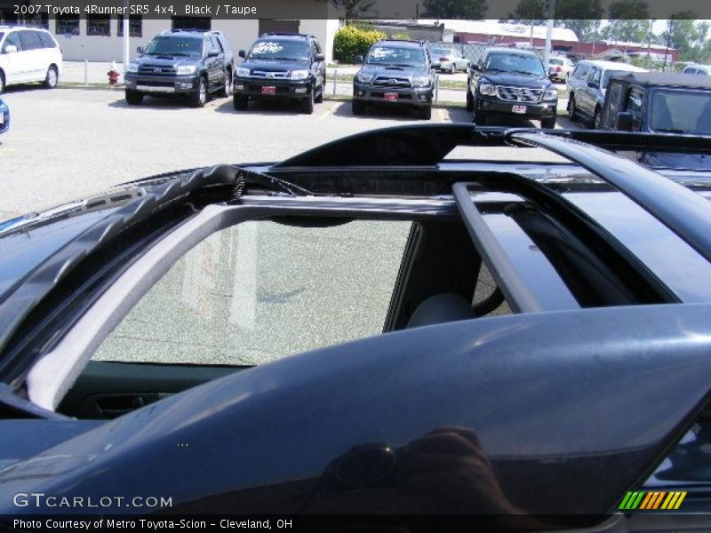 Black / Taupe 2007 Toyota 4Runner SR5 4x4