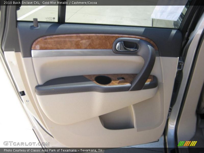 Gold Mist Metallic / Cashmere/Cocoa 2010 Buick Enclave CXL