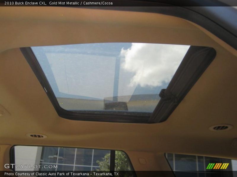 Gold Mist Metallic / Cashmere/Cocoa 2010 Buick Enclave CXL