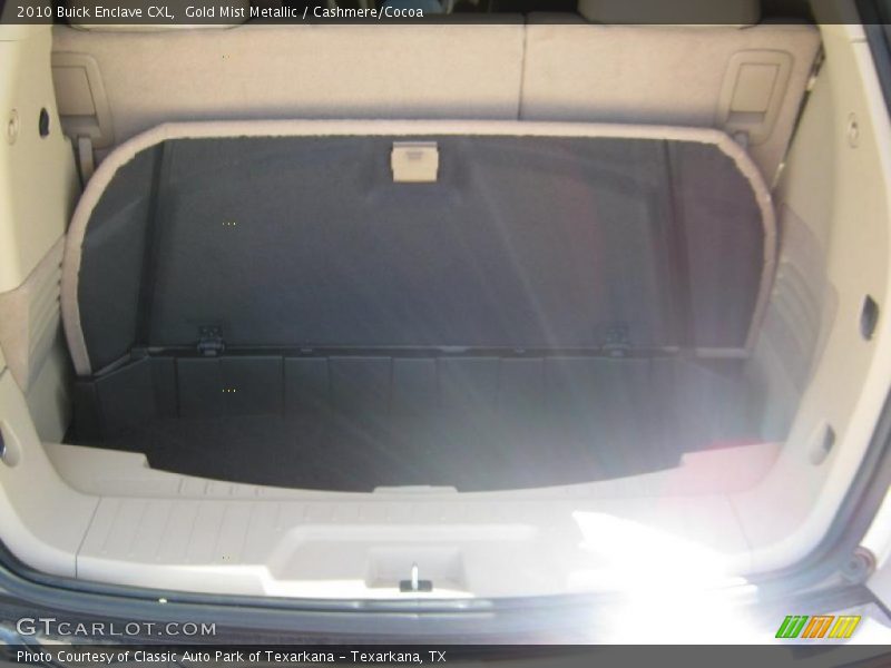 Gold Mist Metallic / Cashmere/Cocoa 2010 Buick Enclave CXL