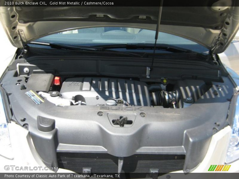 Gold Mist Metallic / Cashmere/Cocoa 2010 Buick Enclave CXL