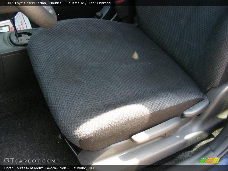 Nautical Blue Metallic / Dark Charcoal 2007 Toyota Yaris Sedan