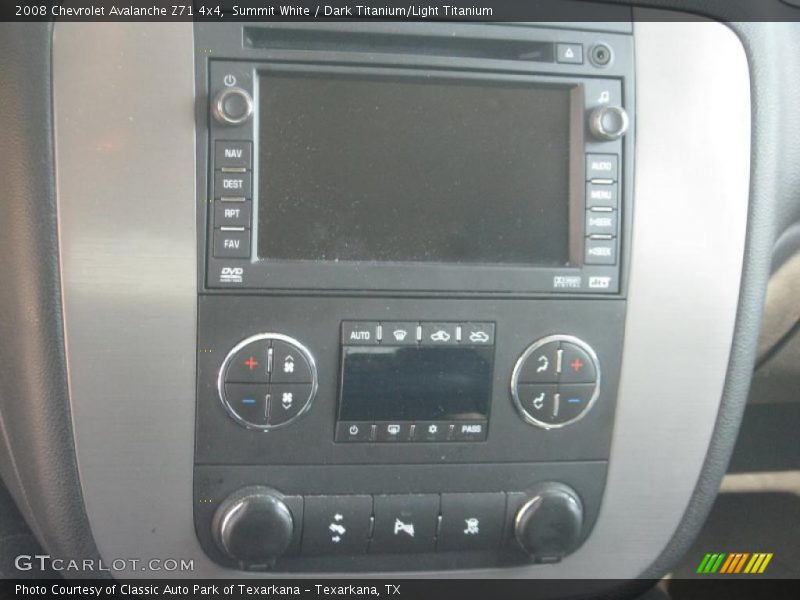 Summit White / Dark Titanium/Light Titanium 2008 Chevrolet Avalanche Z71 4x4