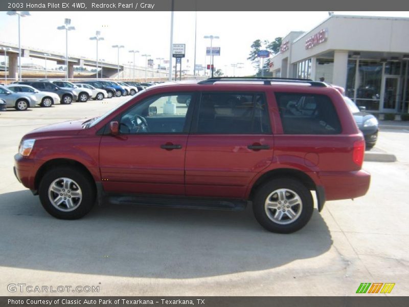 Redrock Pearl / Gray 2003 Honda Pilot EX 4WD