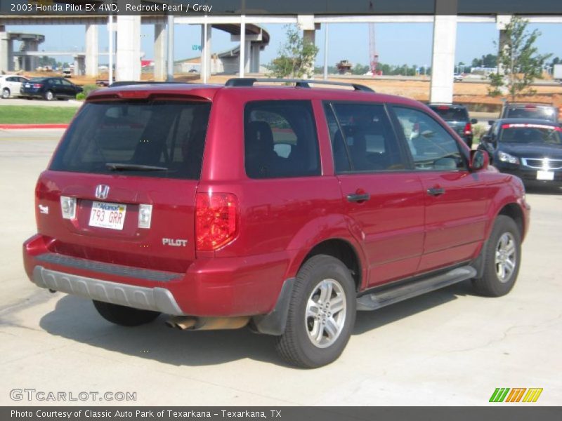 Redrock Pearl / Gray 2003 Honda Pilot EX 4WD