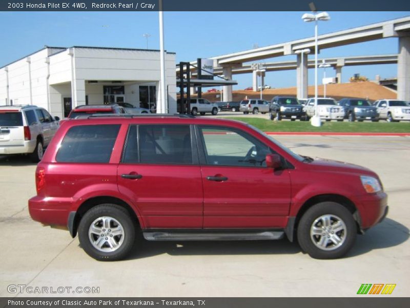 Redrock Pearl / Gray 2003 Honda Pilot EX 4WD