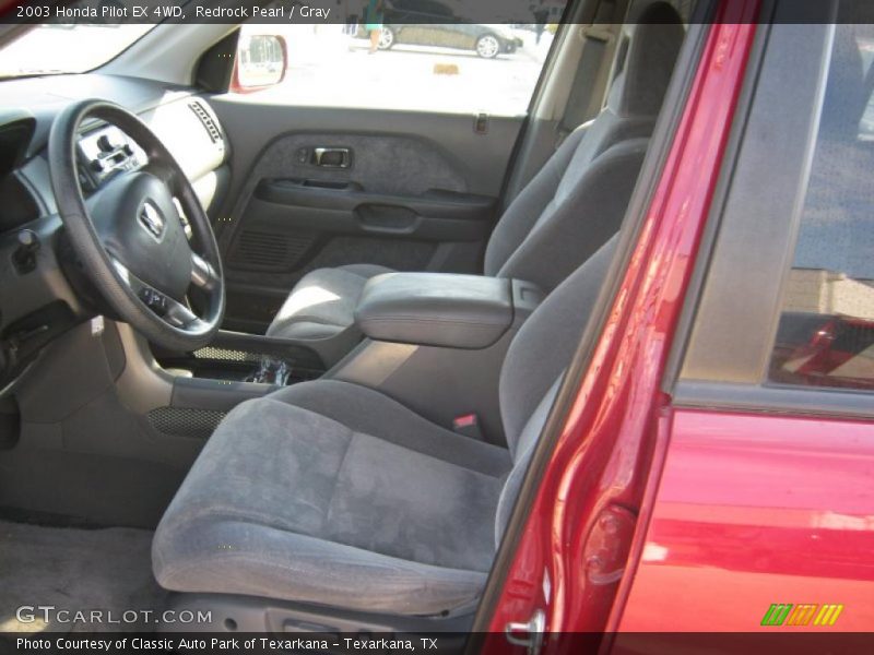 Redrock Pearl / Gray 2003 Honda Pilot EX 4WD