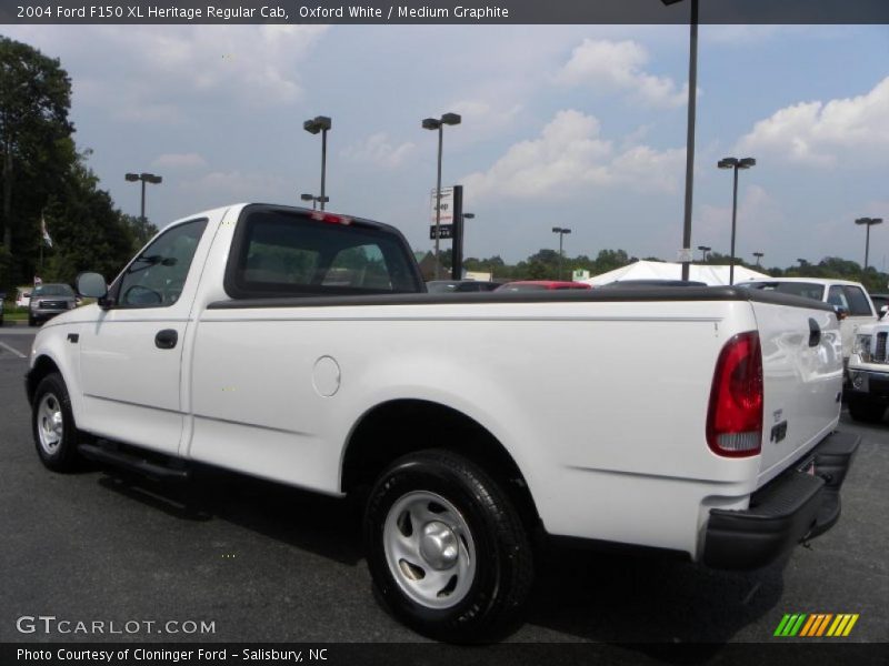 Oxford White / Medium Graphite 2004 Ford F150 XL Heritage Regular Cab