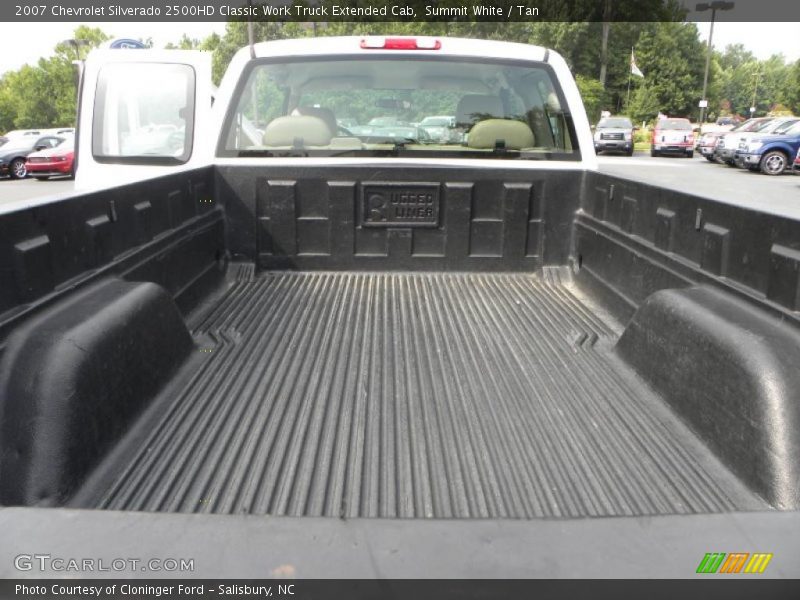 Summit White / Tan 2007 Chevrolet Silverado 2500HD Classic Work Truck Extended Cab