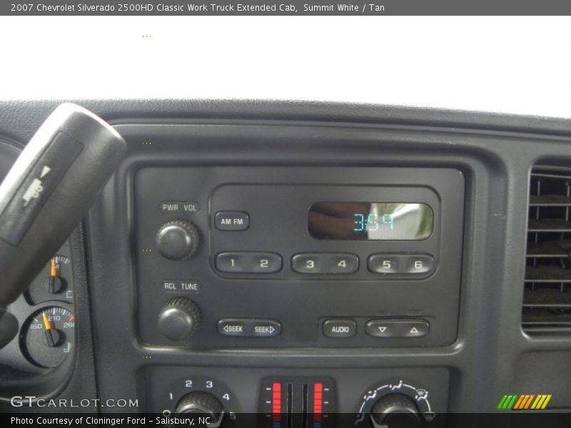 Summit White / Tan 2007 Chevrolet Silverado 2500HD Classic Work Truck Extended Cab