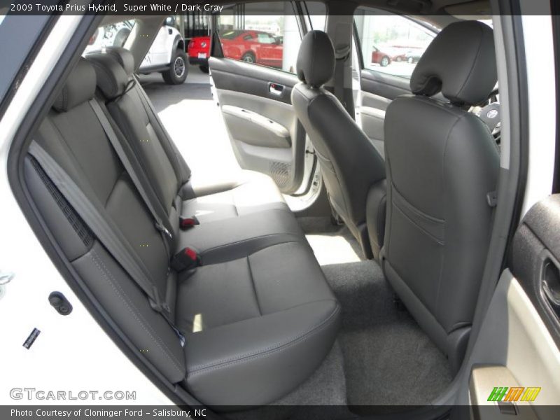 Super White / Dark Gray 2009 Toyota Prius Hybrid