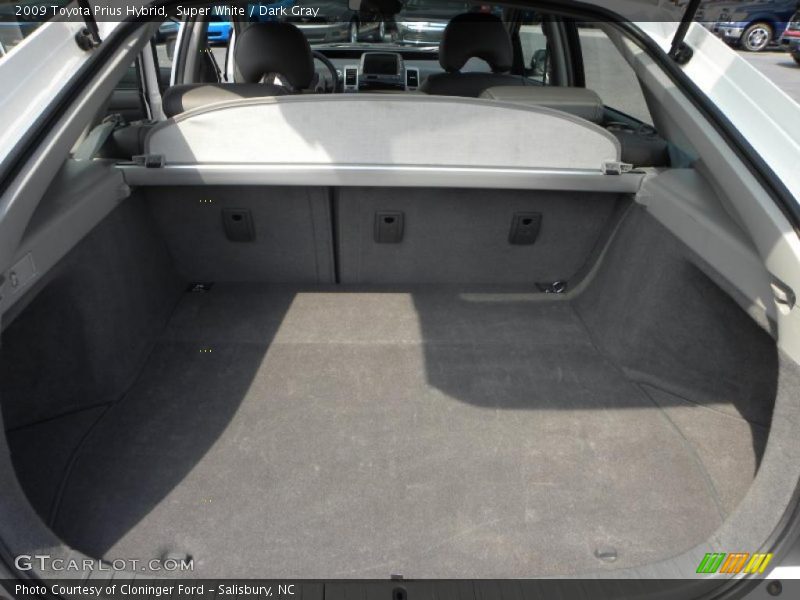 Super White / Dark Gray 2009 Toyota Prius Hybrid