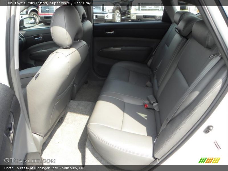 Super White / Dark Gray 2009 Toyota Prius Hybrid