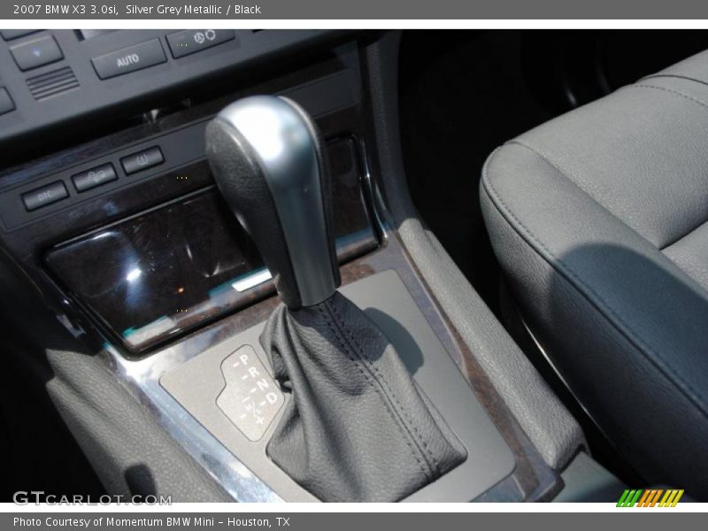 Silver Grey Metallic / Black 2007 BMW X3 3.0si
