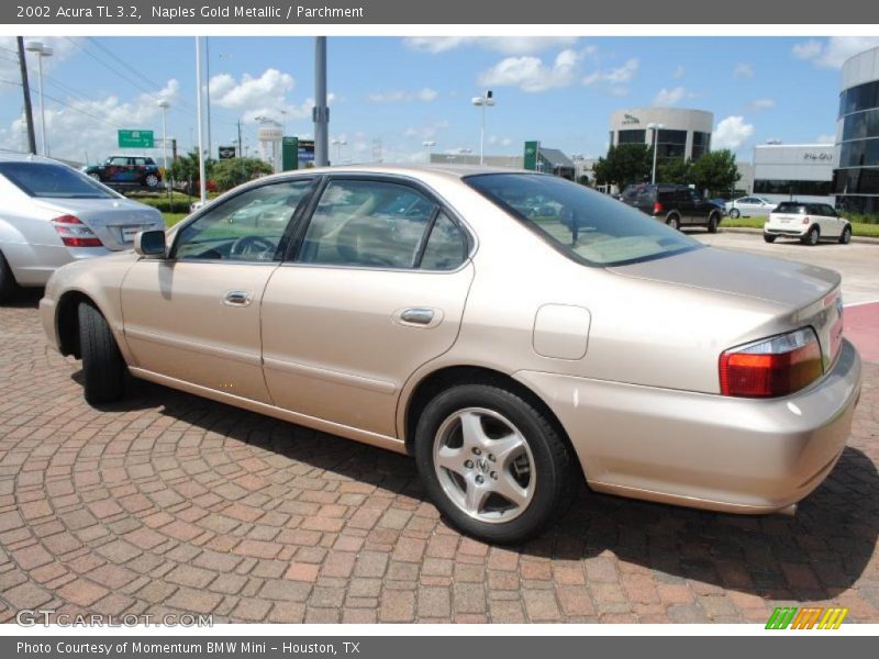 Naples Gold Metallic / Parchment 2002 Acura TL 3.2