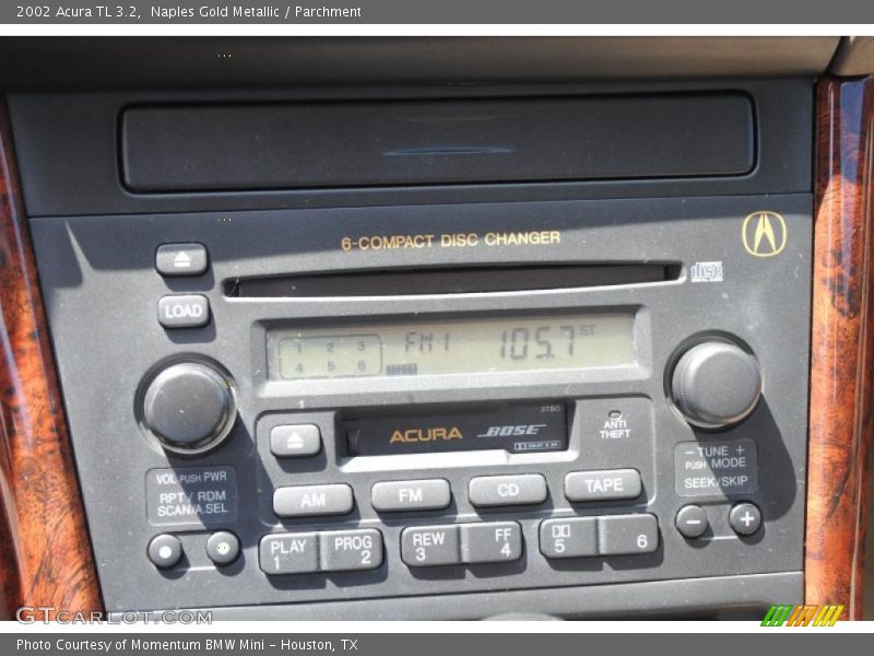 Naples Gold Metallic / Parchment 2002 Acura TL 3.2