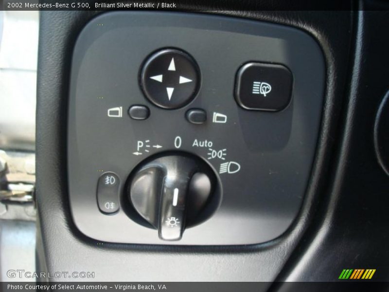 Brilliant Silver Metallic / Black 2002 Mercedes-Benz G 500