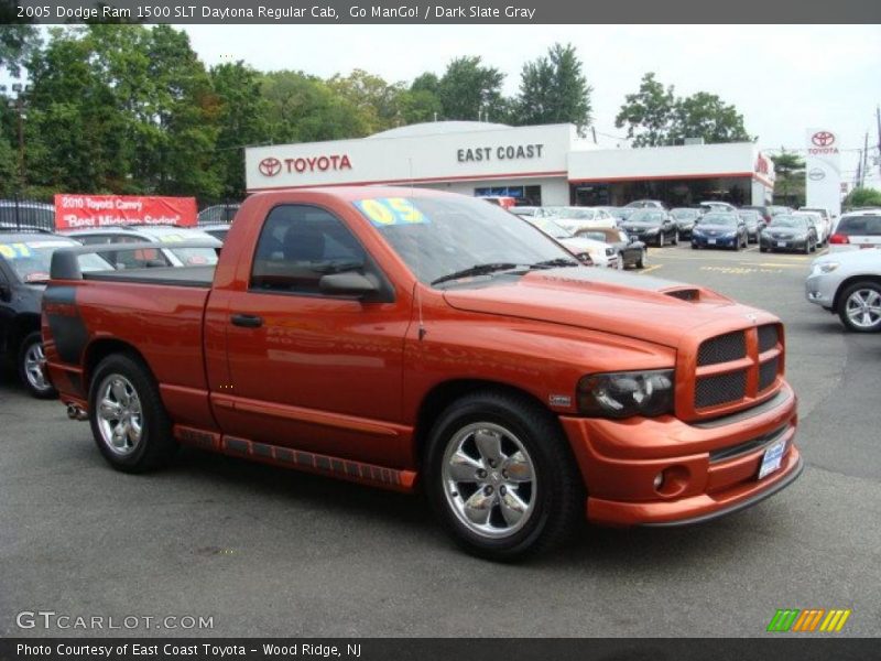 Go ManGo! / Dark Slate Gray 2005 Dodge Ram 1500 SLT Daytona Regular Cab