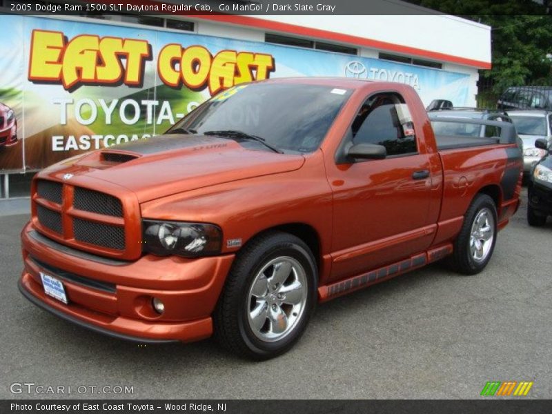 Go ManGo! / Dark Slate Gray 2005 Dodge Ram 1500 SLT Daytona Regular Cab