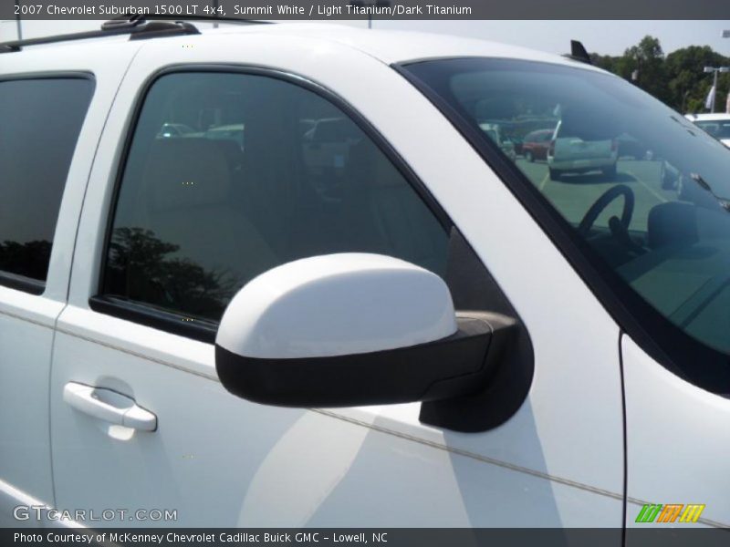 Summit White / Light Titanium/Dark Titanium 2007 Chevrolet Suburban 1500 LT 4x4