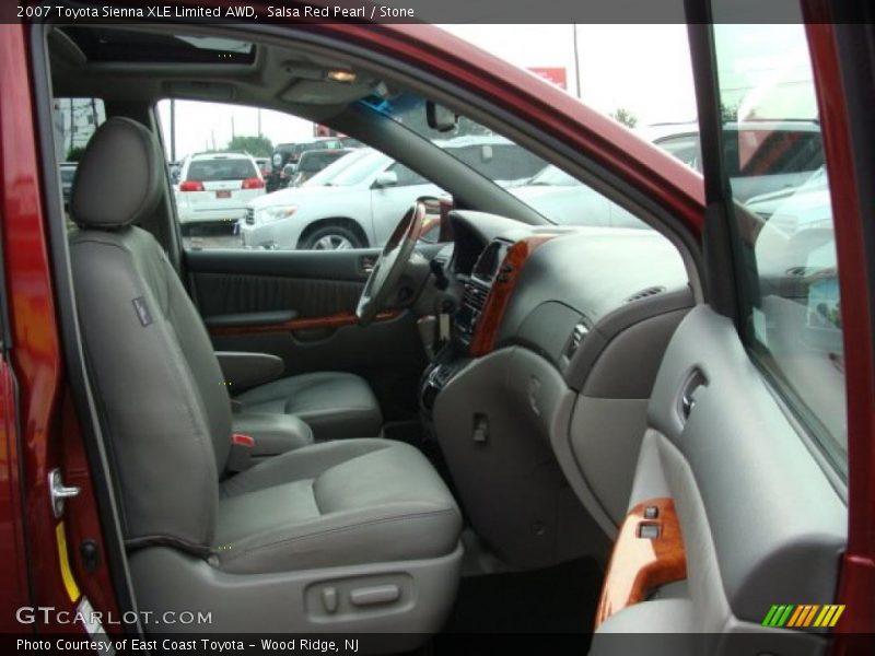 Salsa Red Pearl / Stone 2007 Toyota Sienna XLE Limited AWD