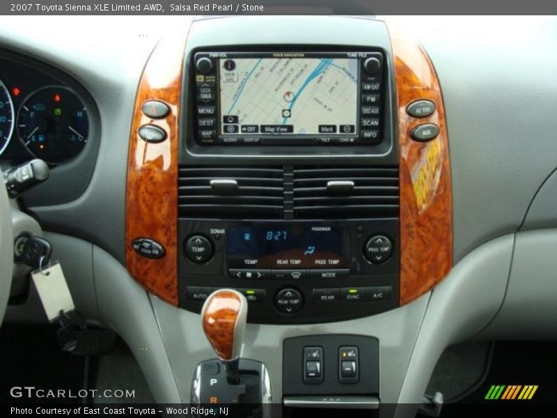 Salsa Red Pearl / Stone 2007 Toyota Sienna XLE Limited AWD