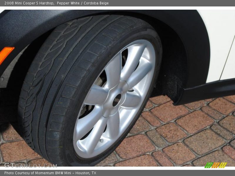 Pepper White / Cordoba Beige 2008 Mini Cooper S Hardtop