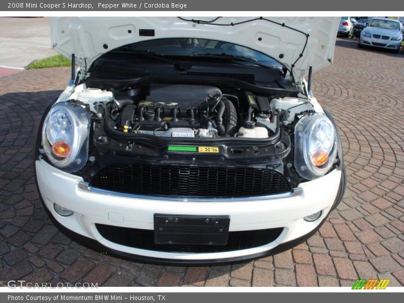Pepper White / Cordoba Beige 2008 Mini Cooper S Hardtop