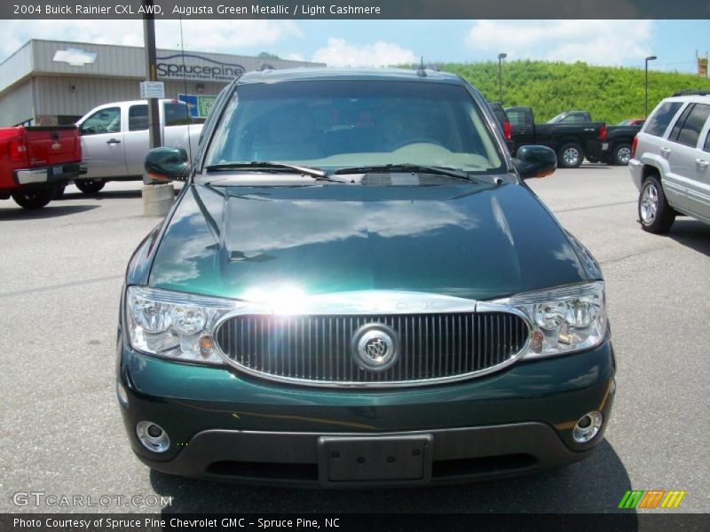 Augusta Green Metallic / Light Cashmere 2004 Buick Rainier CXL AWD