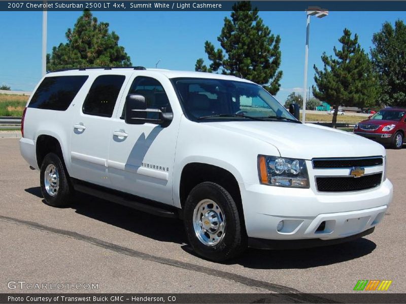 Summit White / Light Cashmere 2007 Chevrolet Suburban 2500 LT 4x4