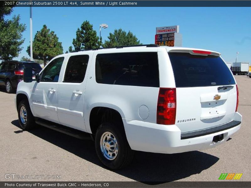 Summit White / Light Cashmere 2007 Chevrolet Suburban 2500 LT 4x4