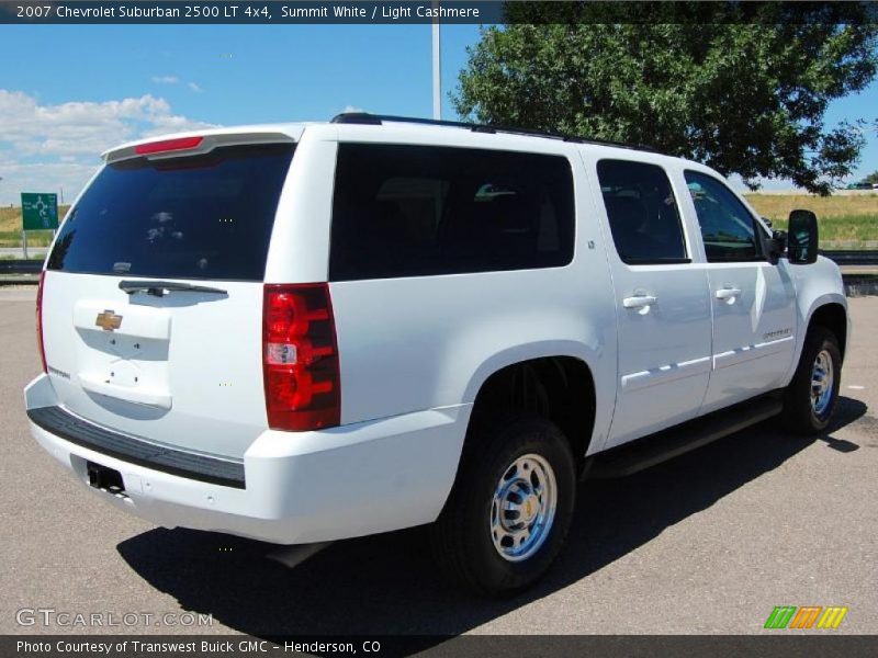 Summit White / Light Cashmere 2007 Chevrolet Suburban 2500 LT 4x4