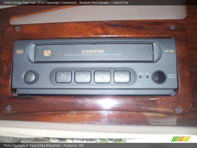 Medium Red Metallic / Camel/Tan 2000 Dodge Ram Van 1500 Passenger Conversion