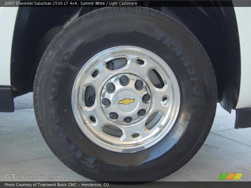 Summit White / Light Cashmere 2007 Chevrolet Suburban 2500 LT 4x4