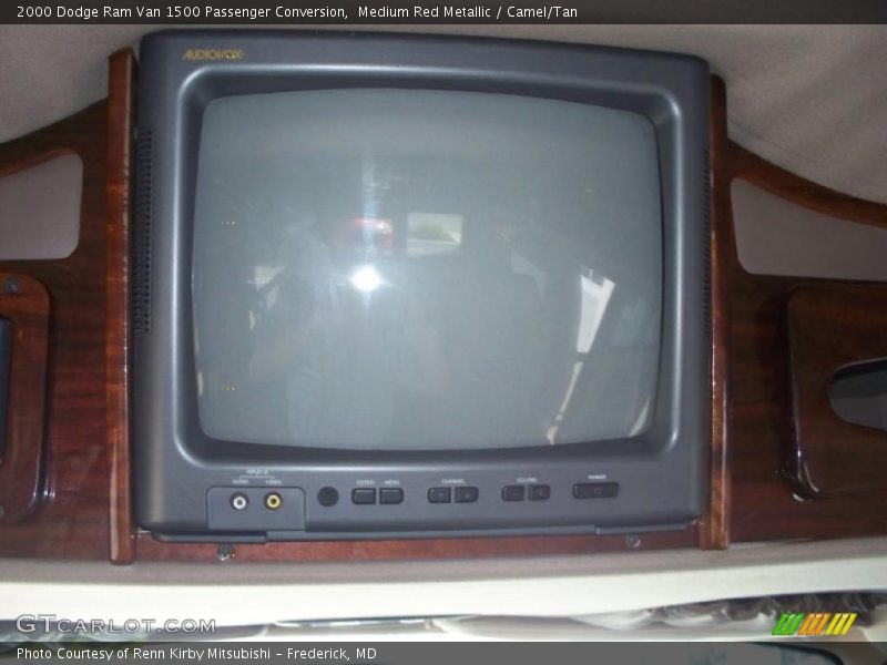 Medium Red Metallic / Camel/Tan 2000 Dodge Ram Van 1500 Passenger Conversion