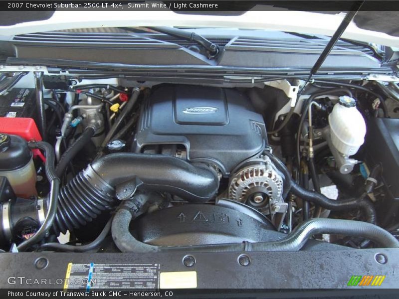 Summit White / Light Cashmere 2007 Chevrolet Suburban 2500 LT 4x4