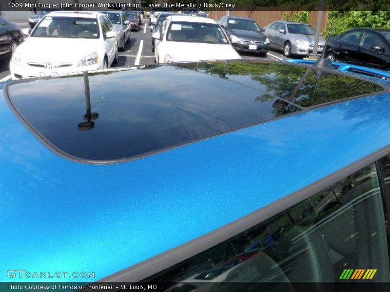 Laser Blue Metallic / Black/Grey 2009 Mini Cooper John Cooper Works Hardtop