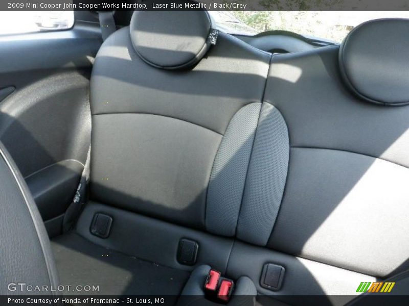 Laser Blue Metallic / Black/Grey 2009 Mini Cooper John Cooper Works Hardtop