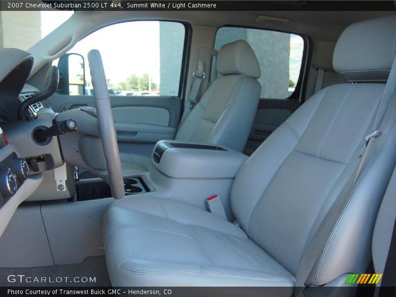 Summit White / Light Cashmere 2007 Chevrolet Suburban 2500 LT 4x4