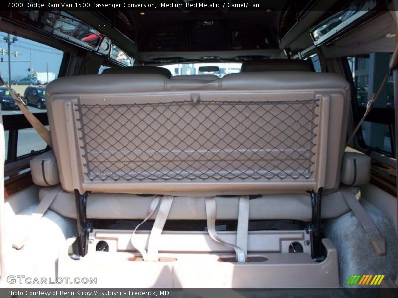 Medium Red Metallic / Camel/Tan 2000 Dodge Ram Van 1500 Passenger Conversion