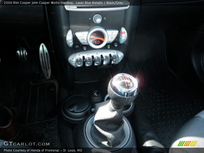 Laser Blue Metallic / Black/Grey 2009 Mini Cooper John Cooper Works Hardtop
