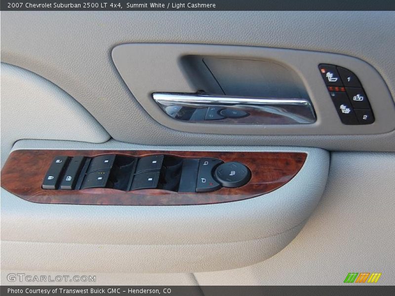 Summit White / Light Cashmere 2007 Chevrolet Suburban 2500 LT 4x4