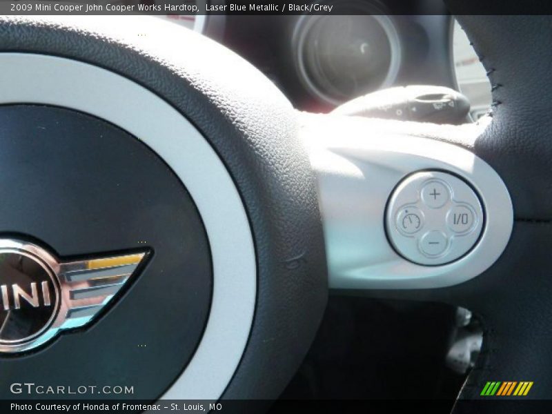 Laser Blue Metallic / Black/Grey 2009 Mini Cooper John Cooper Works Hardtop