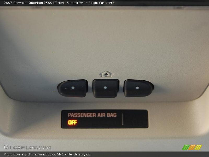 Summit White / Light Cashmere 2007 Chevrolet Suburban 2500 LT 4x4